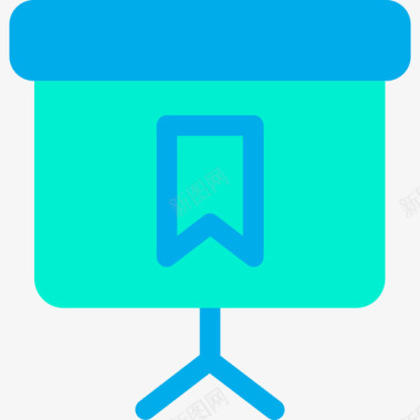 黑板学校开学黑板教育和学校3平铺图标图标