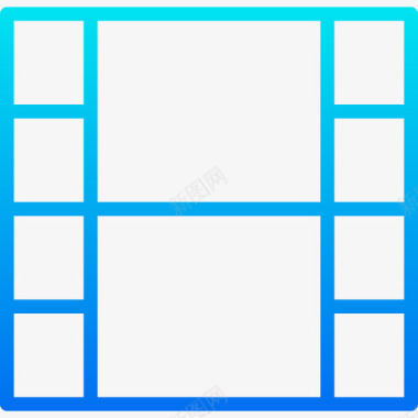 视频播放器基础32渐变图标图标