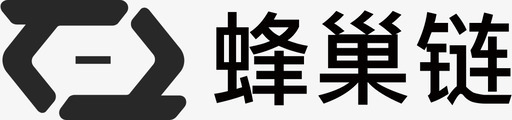 蜂巢纹理背景蜂巢链LOGO图标