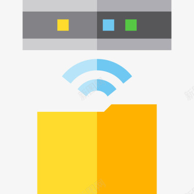 文件和文件夹文件夹数据库和服务器2扁平图标图标