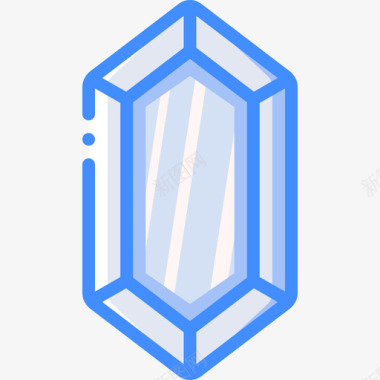 宝石电子游戏8蓝色图标图标