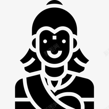 阿拉梅卢印度教神3铭文图标图标