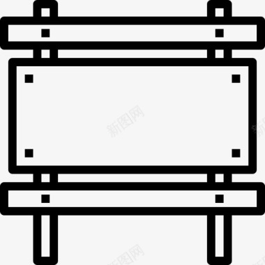 预约广告招牌数字广告3线性图标图标