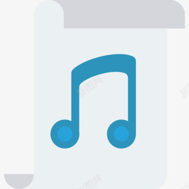 纸张音乐音像平板图标图标