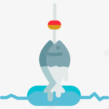 北极南极钓鱼北极7平坦图标图标