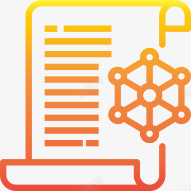 分子分子文件和文件21梯度图标图标
