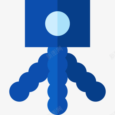 相机博主和影响者10平面图标图标