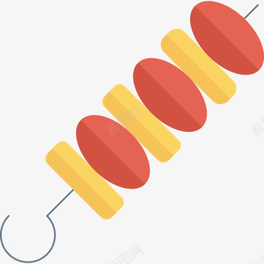宵夜烧烤烧烤食物59平的图标图标