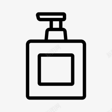 洗手液体肥皂沐浴液化妆品图标图标