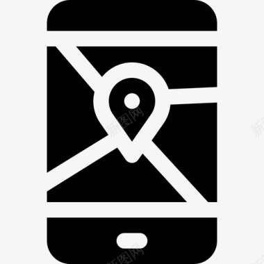 应用程序的智能手机智能手机旅行应用程序15已填充图标图标