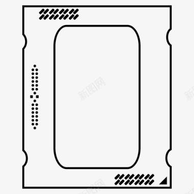 pc版cpu中央计算机处理器中央处理器图标图标