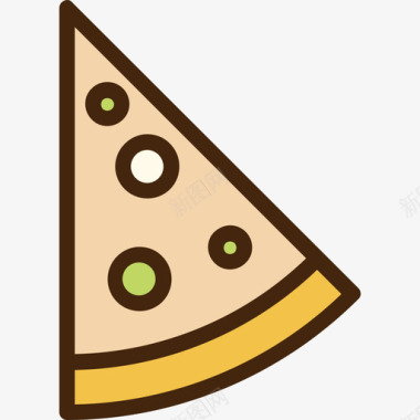 原色披萨披萨3原色图标图标