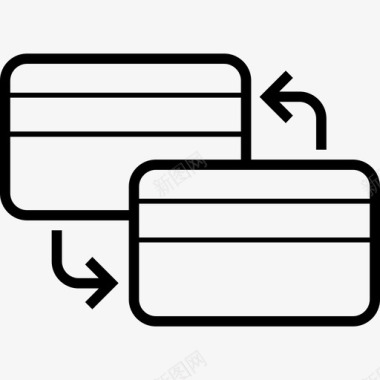 超值兑换转账信用卡兑换金融图标图标