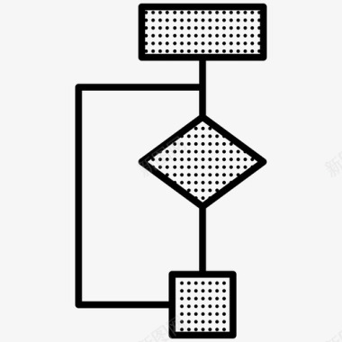 算法算法循环编程图标图标