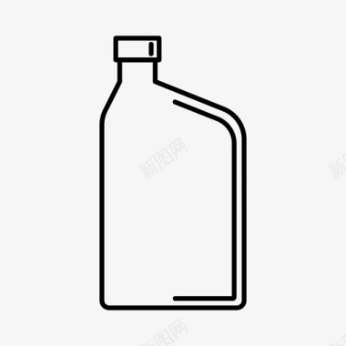 罐装罐装瓶子油图标图标