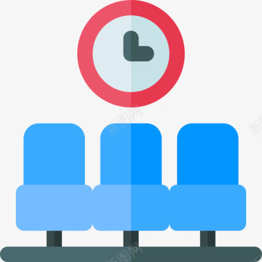 公共交通标识候车室公共交通10公寓图标图标