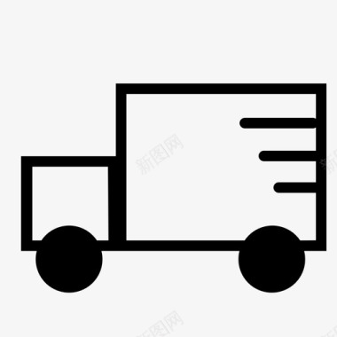 送货人货运代理货物交付送货人图标图标