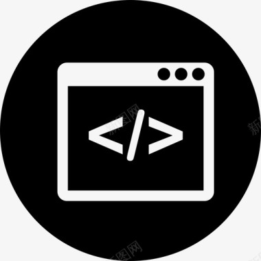 淘宝代码软件开发代码编程网页图标图标
