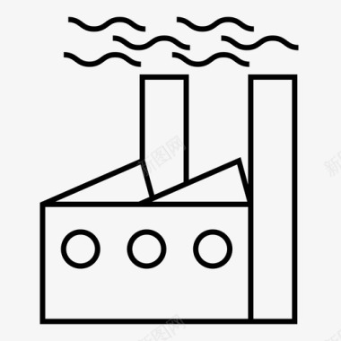 电池能量海报工厂电池充电图标图标