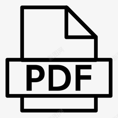 PDF文件设置pdf扩展名文件图标图标