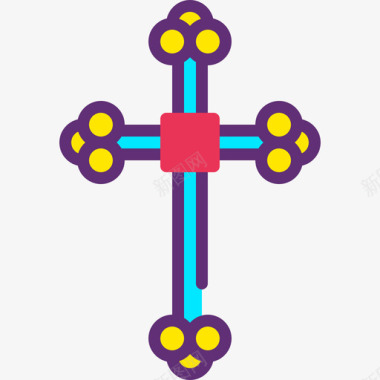 十字准星十字架假日36附魔图标图标