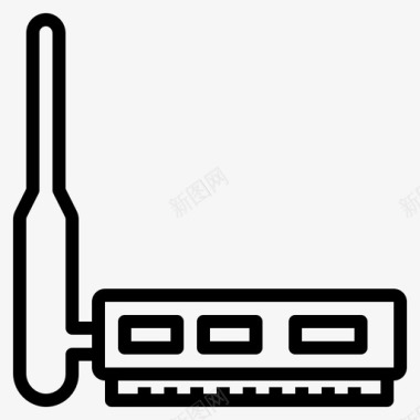 处理器硬件图标计算机硬件设备接口图标图标