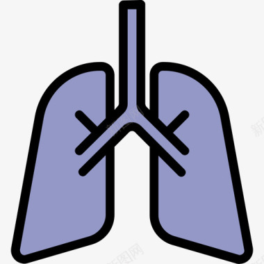 伪装色肺保健11线色图标图标