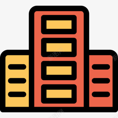橙色画线47号楼直线颜色橙色图标图标