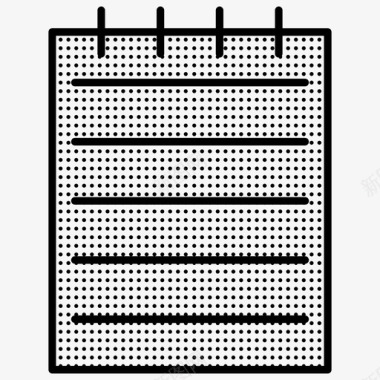 摘要背景说明便笺列表记事本图标图标