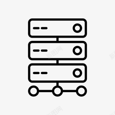 矢量只能机器数据设备电子图标图标