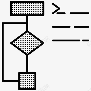 理论算法算法编程编码点图标图标