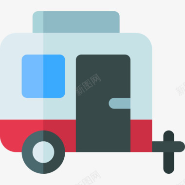 公共交通标识房车公共交通10平房图标图标