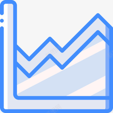 蓝色十字图表设计分析数据和图表5蓝色图标图标