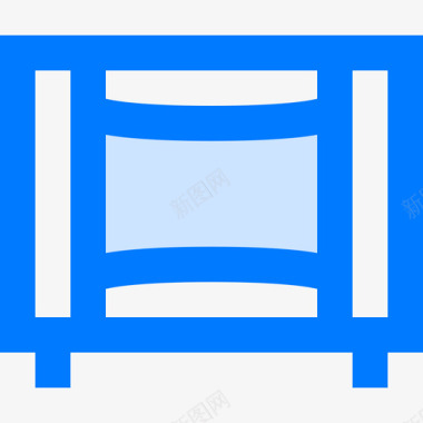 蓝色电视电视电视3蓝色图标图标