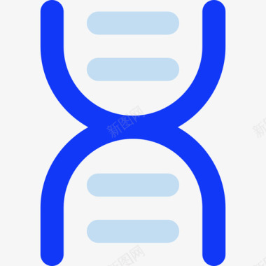 多彩DNADna医学119线状颜色图标图标