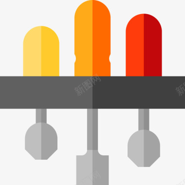螺丝刀维修工具2号工具箱平头螺丝刀图标图标
