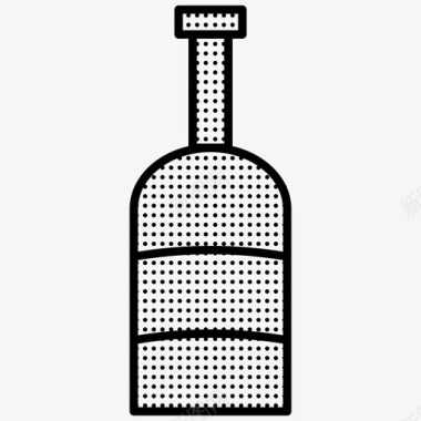 瓶酒杂点图标图标