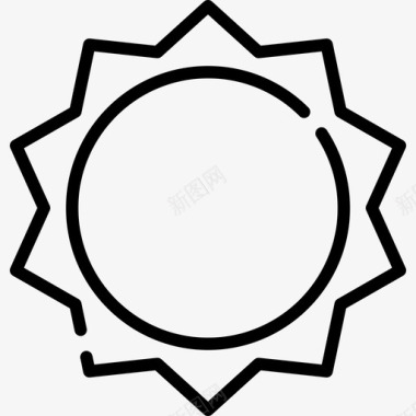 夏令营总动员太阳夏令营直系图标图标