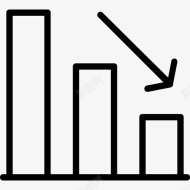 条形矢量条形图图表和图表12线性图标图标