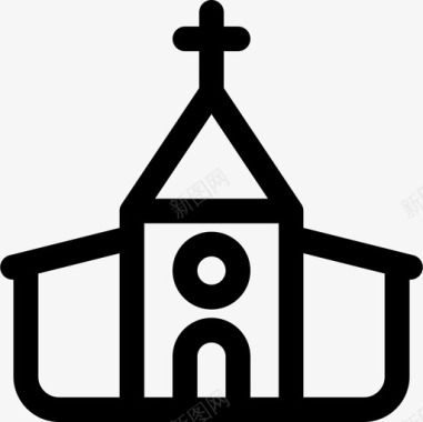教堂灵性8直系图标图标