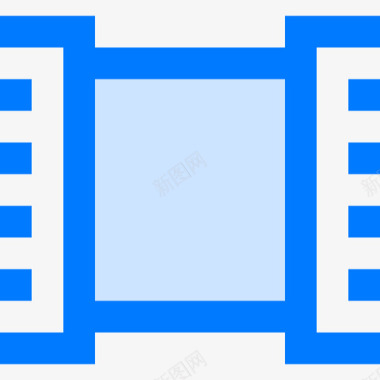 电影开场视频电影视频27蓝色图标图标