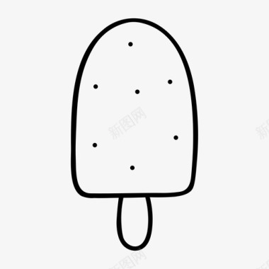 冰淇淋水果冰棍图标图标