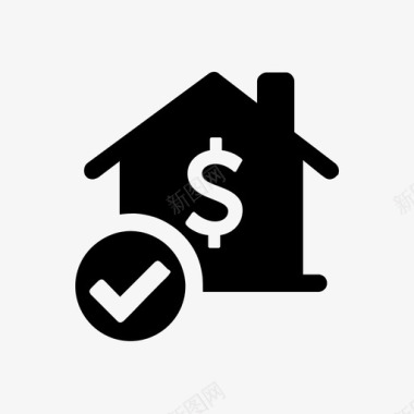 房贷批准住房贷款购房住房贷款图标图标