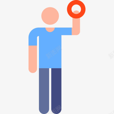 公共交通标识公共交通城市象形图2彩色图标图标