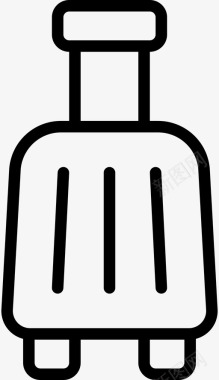 通勤行李包随身行李图标图标