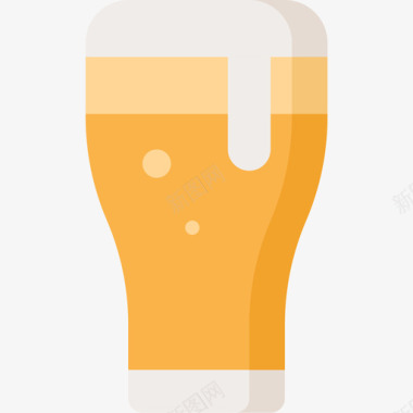 啤酒夏季45淡啤酒图标图标