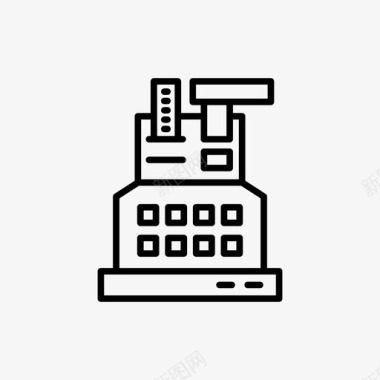收银台收银台购买折扣图标图标
