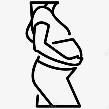 婴儿怀孕婴儿产妇图标图标