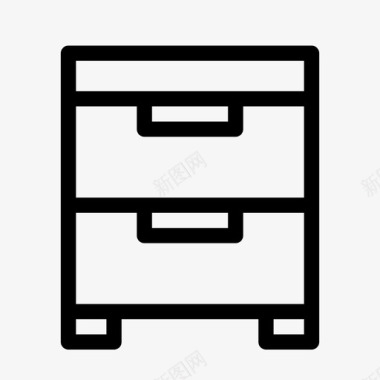储藏室橱柜家具室内图标图标