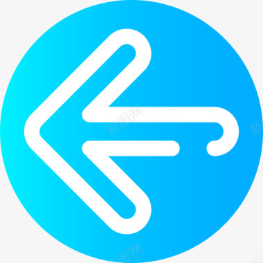 圆形火焰图标左箭头118号酒店圆形图标图标